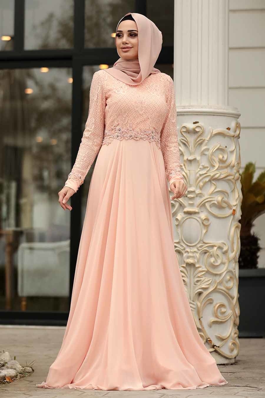 salmon pink cocktail dress