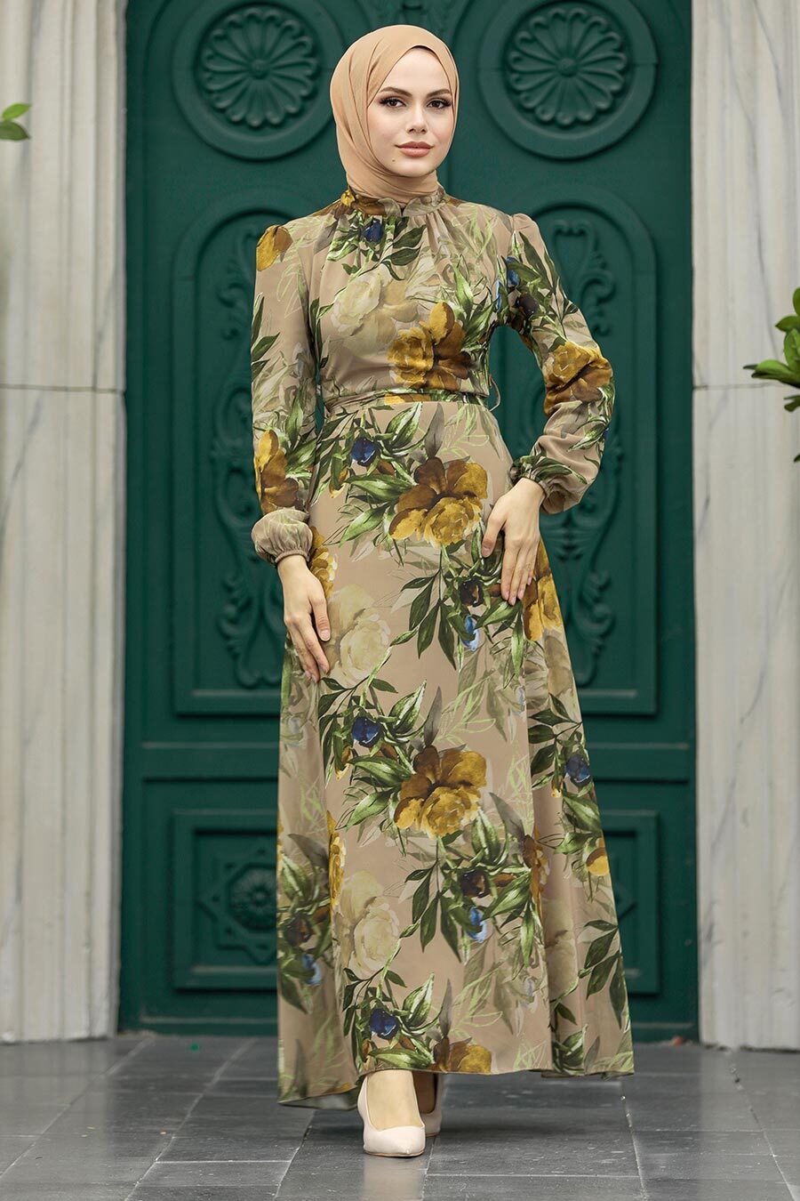 Neva Style - Mink High Quality Dress 27932V