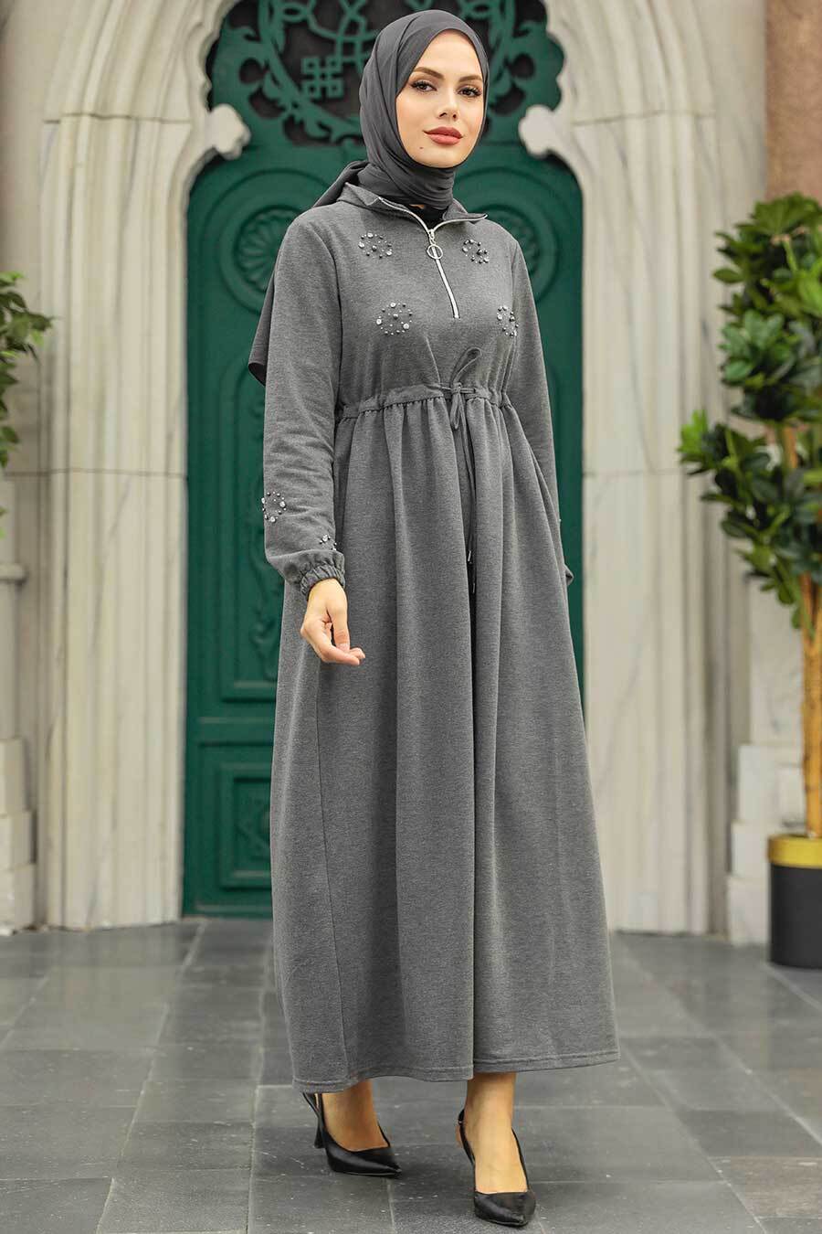 Neva Style - Smoke Color Women Dress 1372FU
